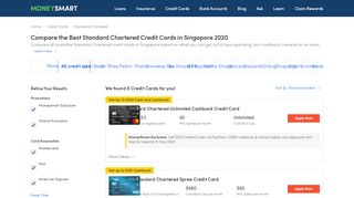 
                            13. Best Standard Chartered Credit Cards Singapore 2019 Comparison ...