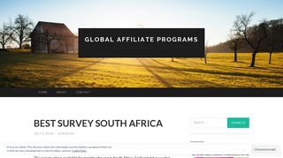 
                            7. BEST SURVEY SOUTH AFRICA | Global Affiliate Programs