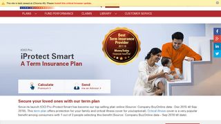 
                            12. Best Term Insurance Plan, Policy in India - iProtect Smart | ICICI Prulife