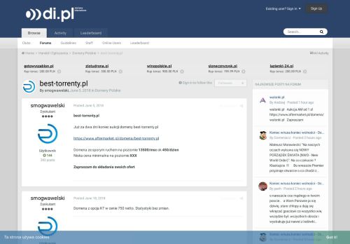 
                            8. best-torrenty.pl - Domeny Polskie - Di.pl Domeny Internetowe