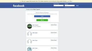 
                            10. Best Typersi Profiles | Facebook