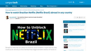 
                            7. Best VPN for Netflix Brasil (Brazilian Netflix) so you can Watch Abroad