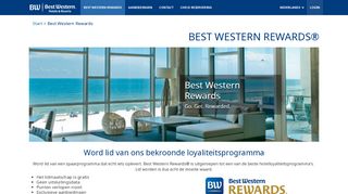 
                            3. Best Western Hotels Nederland - Best Western Rewards