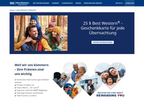 
                            1. Best Western Rewards | Treueprogramm | Best Western