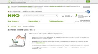
                            6. Bestellen im Online-Shop | NWD Dental-Shop