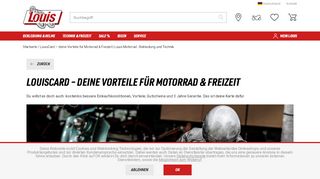 
                            2. Bestellen Sie Ihre LouisFunCard - die Rabattkarte | Louis Motorrad ...