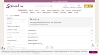 
                            2. Bestellung - Alle Informationen zur Bestellung | Schwab Versand