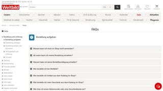 
                            4. Bestellung aufgeben - Weltbild