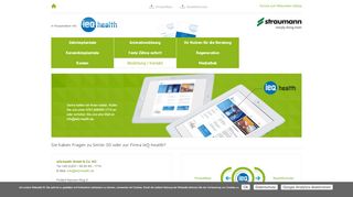 
                            8. Bestellung / Kontakt - eShop - Straumann & ieQ-health