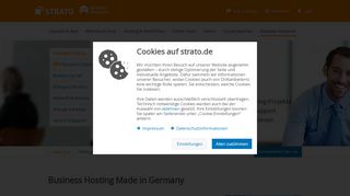 
                            5. Bestes Managed Hosting mit STRATO Business Solutions