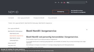 
                            2. Bestil NemID i borgerservice - NemID