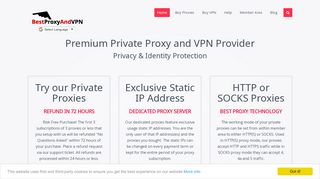 
                            10. BestProxyAndVPN.com: Buy Private Proxy and VPN
