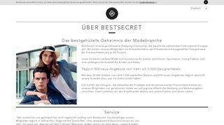 
                            2. BestSecret - Das bestgehütete Geheimnis der Modebranche – Über ...