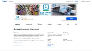 
                            11. Bestway Careers and Employment | Indeed.com.pk