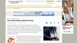 
                            7. Besuch beim Multimillionär: Das Unternehmen Hyla Germany ...
