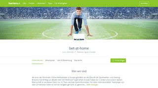 
                            2. bet-at-home.com - Linz | Aktuelle Infos & Einblicke 2019 | karriere.at