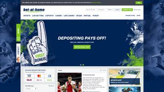 
                            1. bet-at-home.com – Online Sportspel, Casino, Games, Poker