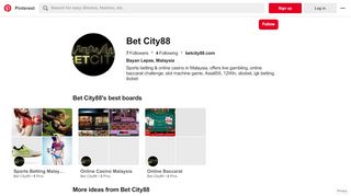 
                            5. Bet City88 (betcity88) on Pinterest