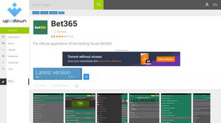 
                            7. Bet365 1.0 for Android - Download