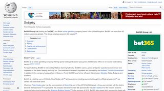 
                            7. bet365 - Wikipedia