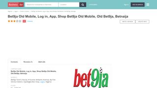 
                            8. Bet9ja Old Mobile, Log in, App, Shop Bet9ja Old Mobile, Old Bet9ja ...