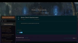 
                            3. Beta Client blackscreen - Boards - League of Legends