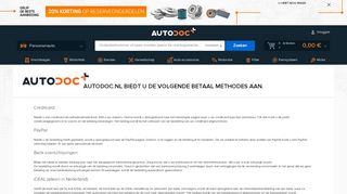 
                            6. Betaalmethode - Autodoc.nl