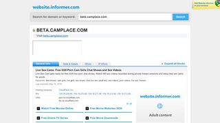 
                            5. beta.camplace.com at WI. Live Sex Cams: Free XXX Porn Cam Girls ...