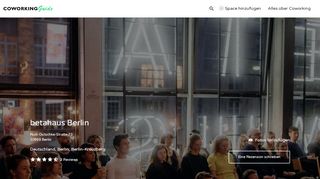 
                            8. betahaus Berlin: Alle Informationen, Preise, User-Reviews