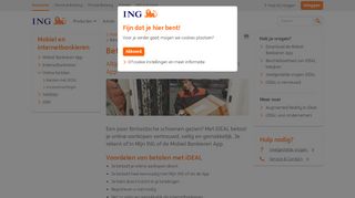 
                            2. Betalen met iDEAL - ING - Mobiel en internetbankieren