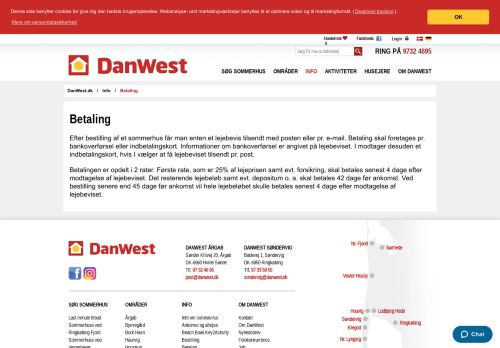 
                            8. Betaling - DanWest