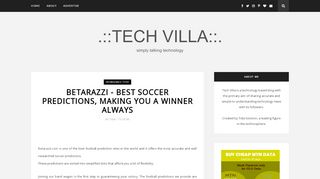 
                            9. BETARAZZI - BEST SOCCER PREDICTIONS, MAKING YOU A ...