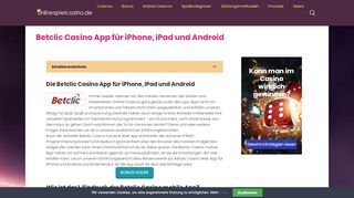 
                            11. Betclic Casino App für iPhone, Android & iPad 2019