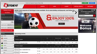 
                            2. BETDEY - Best football betting portal