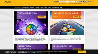 
                            5. Betfair™ Promotions » Betting Sign Up Offers & Deals