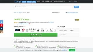 
                            12. Betfirst Casino - Keytocasino