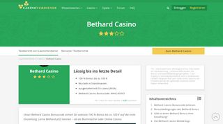 
                            8. Bethard Casino Bonuscode – 200 % + 25 Freispiele (Februar 2019)