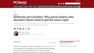 
                            13. Bethesda.net is broken: Why game makers who abandon Steam ...