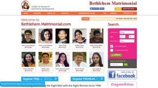 
                            1. Bethlehem Matrimonial - Since 1996 - The Exclusive Kerala Christian ...