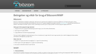 
                            11. Betingelser og vilkår for brug af Bibzoom/WiMP | BibZoom