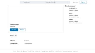 
                            1. betoto.com | LinkedIn