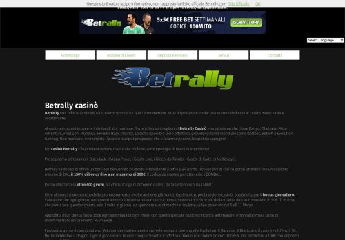 
                            10. Betrally Casino | Betrally Italia