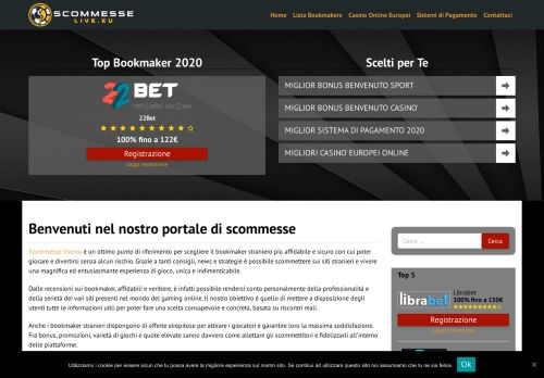 
                            6. Betrally Scommesse Sportive : Bonus Benvenuto 100 Euro