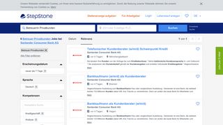 
                            9. Betreuer in Privatkunden Jobs bei Santander Consumer Bank AG