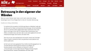 
                            13. Betreuung in den eigenen vier Wänden - noen.at