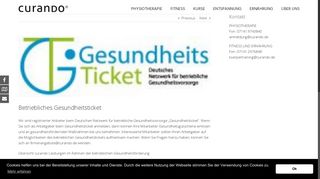 
                            5. Betriebliches Gesundheitsticket | CURANDO