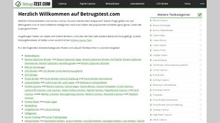 
                            6. Betrugstest.com - Das Testportal für Onlinedienste & Anbieter 2019