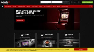 
                            2. Betsafe - Online Casino, Odds & Poker - In it to Win it.