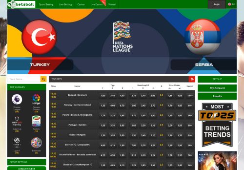 
                            2. Betsball BetShop - Online Sport Betting