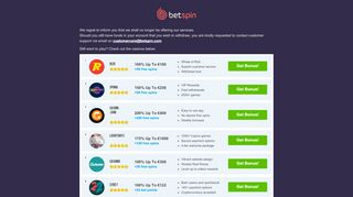 
                            4. Betspin Casino - Sign Up Today & Claim Your Bonus